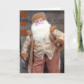 SANTA HOPES U HEBT JINGLE OP HO HO HO FEESTDAGEN KAART (Voorkant)