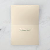 Santa Hummingbird Feestdagen Kaart (Binnen)