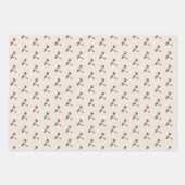 Santa Hummingbird Inpakpapier Vel (Voorkant 3)