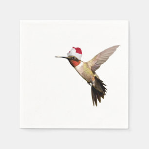 Santa Hummingbird Servetten
