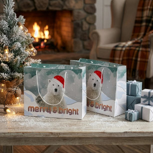 Santa IJsbeer Beary Kerstcadeautas Large Cadeautasje