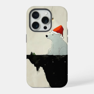 Santa IJsbeer iPhone 15 Pro Case