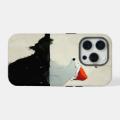 Santa IJsbeer iPhone Hoesje (Achterkant horizontaal)