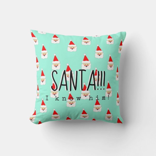 santa ik ken hem zelf bioscoopcitaat midden eeuw kussen (Voorkant)