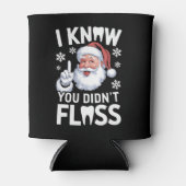 Santa Ik weet dat je tandheelkundige Kerstmis niet Blikjeskoeler (Voorkant)