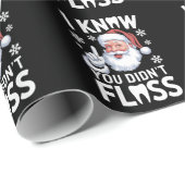 Santa Ik weet dat je tandheelkundige Kerstmis niet Cadeaupapier (Rol Hoek)