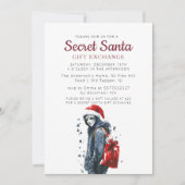 Santa in Disguise I Secret Kerstfeest Kaart (Voorkant)