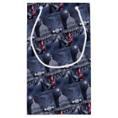 Santa in London Painting by Alfred Fox Klein Cadeauzakje (Achterkant)