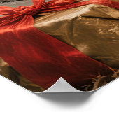 Santa in Medieval Times Poster (Hoek)