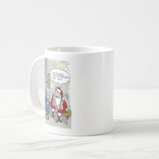 Santa in mok (Voorkant links)