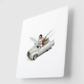 **SANTA IN OMBOUWBARE AUTO** KLOK (Hoek)