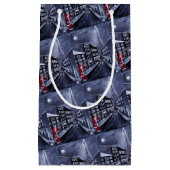 Santa in Paris Painting by Alfred Fox Klein Cadeauzakje (Voorkant)