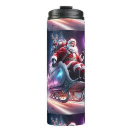 Santa in Space | A Futuristic Christmas Odyssey Thermosbeker