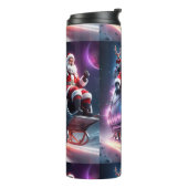 Santa in Space | A Futuristic Christmas Odyssey Thermosbeker (Gedraaid links)