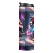 Santa in Space | A Futuristic Christmas Odyssey Thermosbeker (Geroteerd rechts)