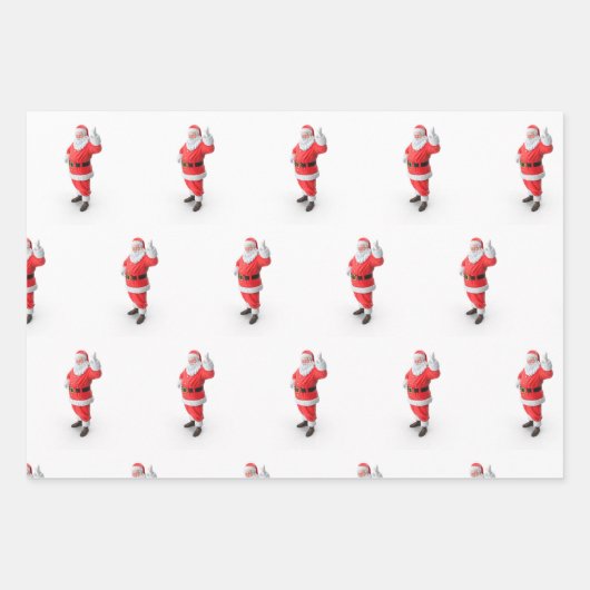 santa inpakpapier vel (Voorkant 2)