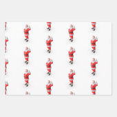 santa inpakpapier vel (Voorkant)