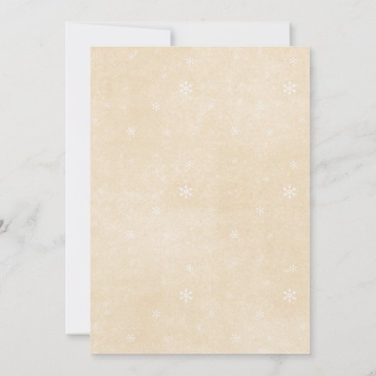  Santa Invitation Kaart (Achterkant)