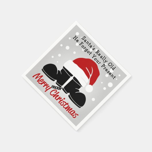 Santa is echt oud, hij vergat papieren servet (Hoek)