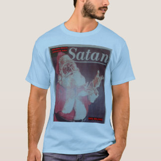 Santa is een anagram voor Satan T-shirt