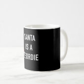 Santa is een Geordie Koffiemok (Voorkant rechts)