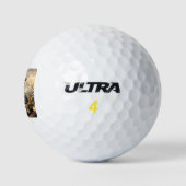 santa is een piraat golfballen (Logo)