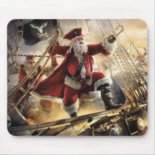 santa is een piraat muismat