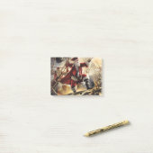 santa is een piraat post-it® notes (Op bureau)