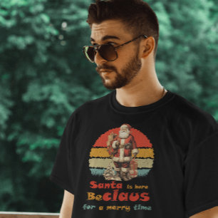 Santa is hier, Sunset  Retro Trui