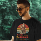 Santa is hier, Sunset  Retro Trui