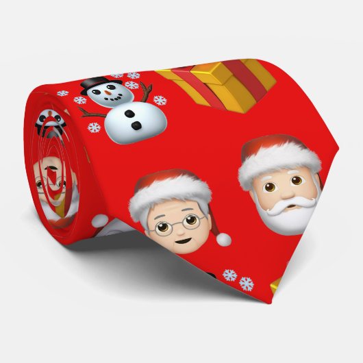 Santa is in town stropdas (Opgerold)