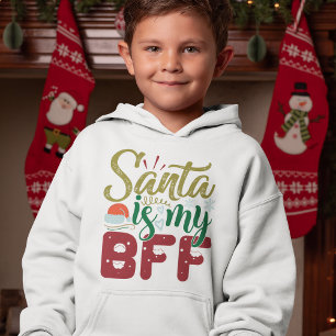 Santa is mijn BFF grappige kerstfeestdag-prijsopga