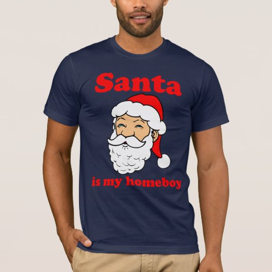Santa is mijn huisjongen t-shirt (Voorkant)