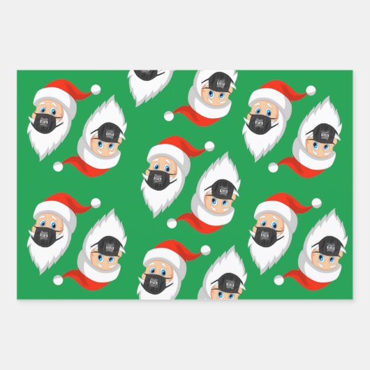 Santa is Sraight Outta Quarantine Inpakpapier Vel (Voorkant)