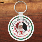 Santa James American Santas logo item Sleutelhange Sleutelhanger (Voorkant)