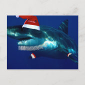 Santa Jaws Feestdagenkaart (Voorkant)