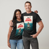 Santa Jaws meisje cadeau cadeau T-shirt (Unisex)