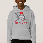 Santa Jaws Shark Kerstmis (Voorkant)