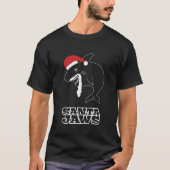 Santa Jaws T-shirt (Voorkant)