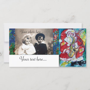 SANTA & JAZZ FEESTDAGENKAART