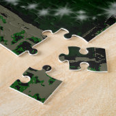 Santa Jigzaag Puzzle Legpuzzel (Zijkant)