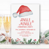 Santa Jingle & Mingle Fun Friends Kerstfeest Kaart