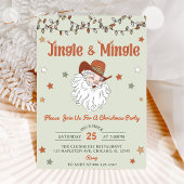 Santa Jingle & Mingle Kerstfeest Kaart