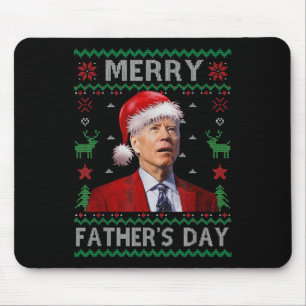 Santa Joe Biden Vrolijke Vaderdag Lelijke Kerst S Muismat