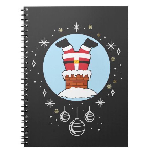 Santa Jolly Hohoho Notitieboek (Voorkant)