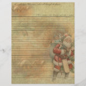 Santa- Jolly Old St. Nicholas Letterhead (Voorkant)