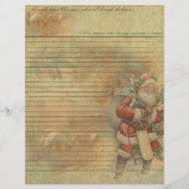  Santa- Jolly Old St. Nicholas Letterhead