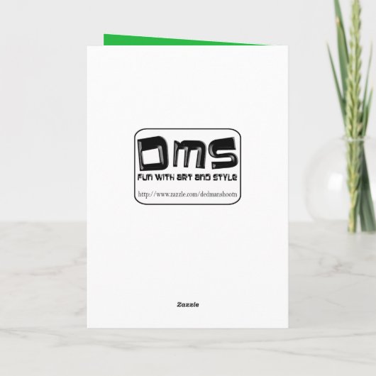 Santa Jolly Roger Feestdagen Kaart (Achterkant)