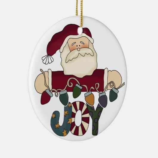 Santa Joy Keepsake Ornament (Rechts)