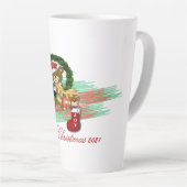 Santa Joy Sock Christmas Latte Mok (Rechterhoek)